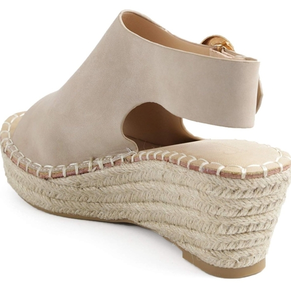 Catherine Malandrino Womens Cirkly Espadrille Wedge Cream Sandal. NWOT - Picture 5 of 5